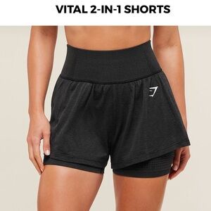Gymshark Black Women's Athletic Shorts